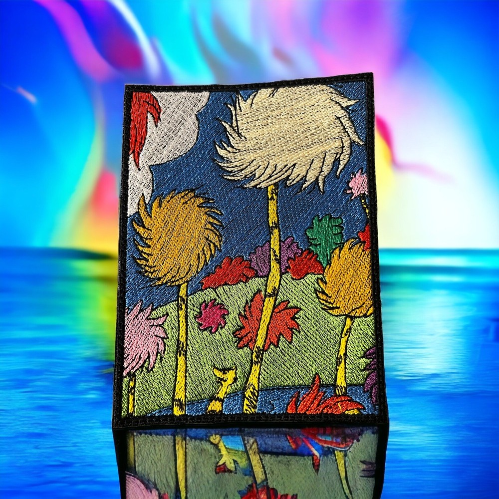 Dr. Seuss Tree stuff Iron On Patch