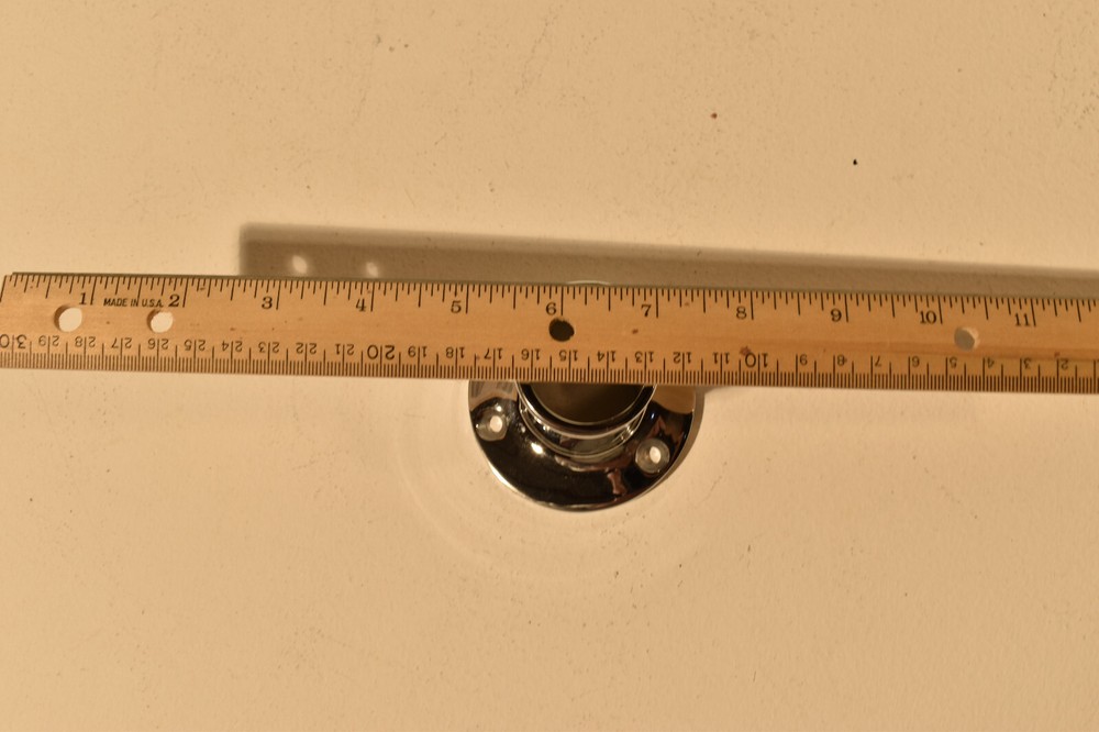 Round Rail Base - Stainless Steel