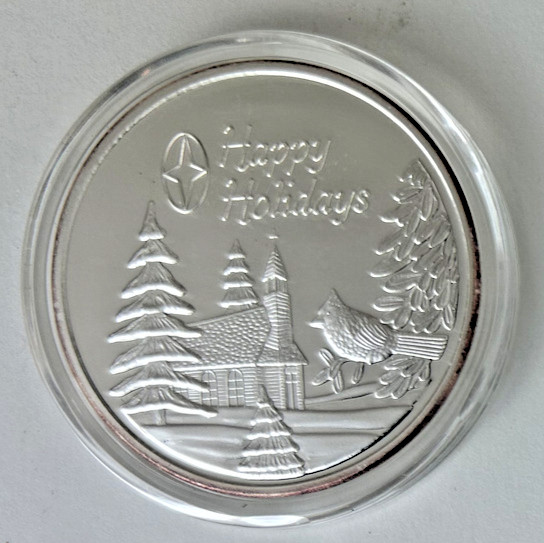 *HAPPY HOLIDAYS* medal "A SPECIAL OCCASION"