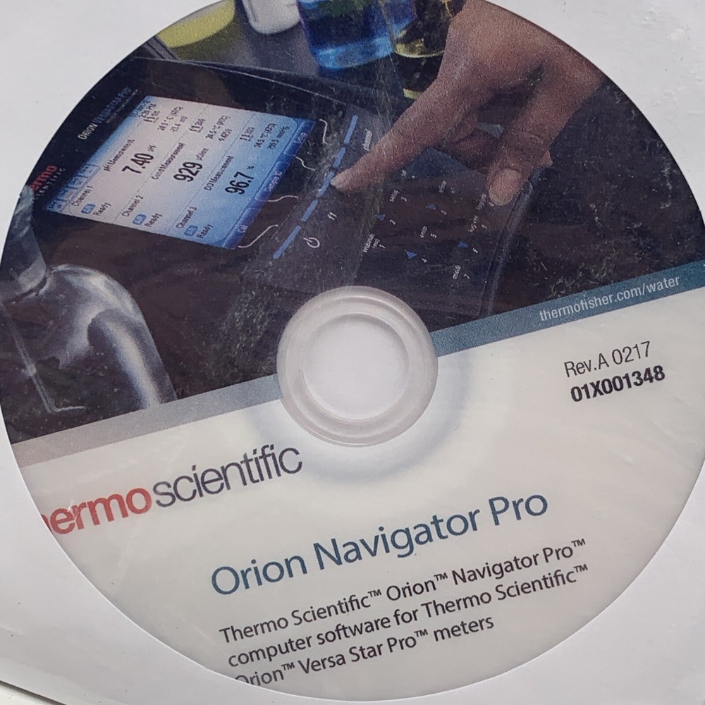 Thermo Orion Versa Star Navigator Pro Computer Measurement Software License CD