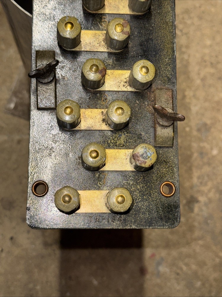 Vintage Military Electrical Board