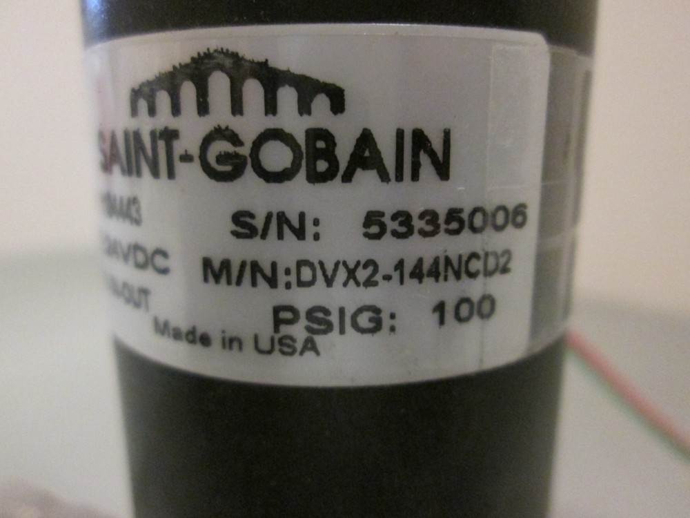 Furon, Solenoid Valve, DVX2-144NCD2, Used