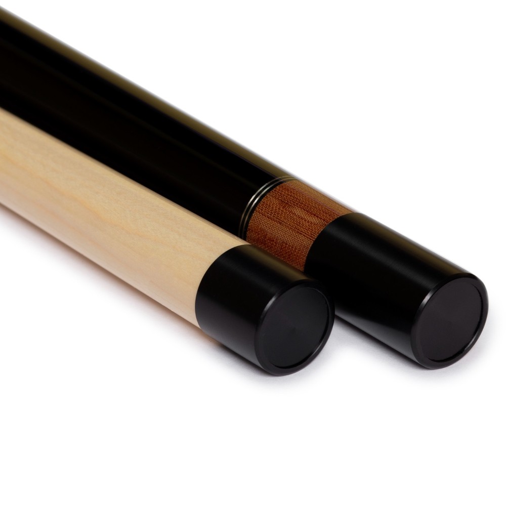 OKKO VP2 Joint Protector Set, Black, for Longoni Billiard Pool Cues