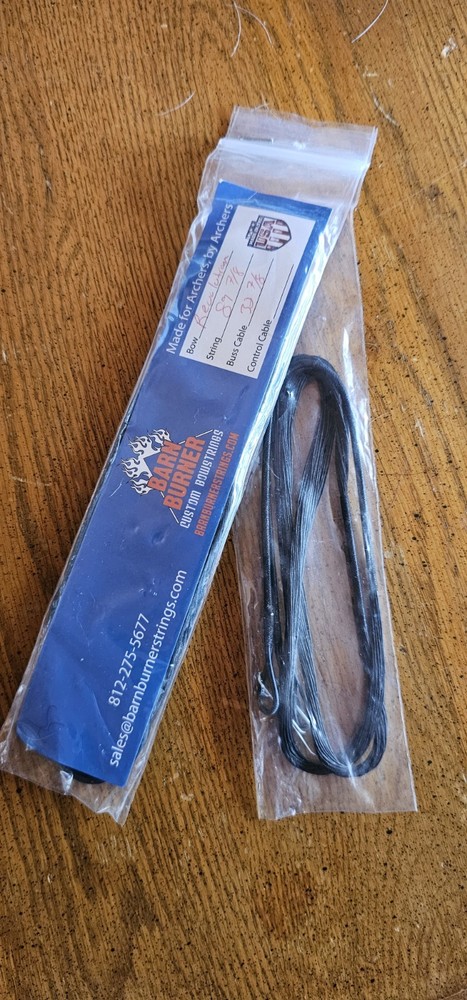 REVOLUTION String and Cable set.  String: 89 7/8", Cables 32 7/8"