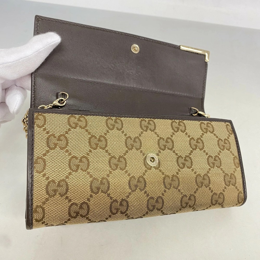 Gucci GG Canvas Long Wallet