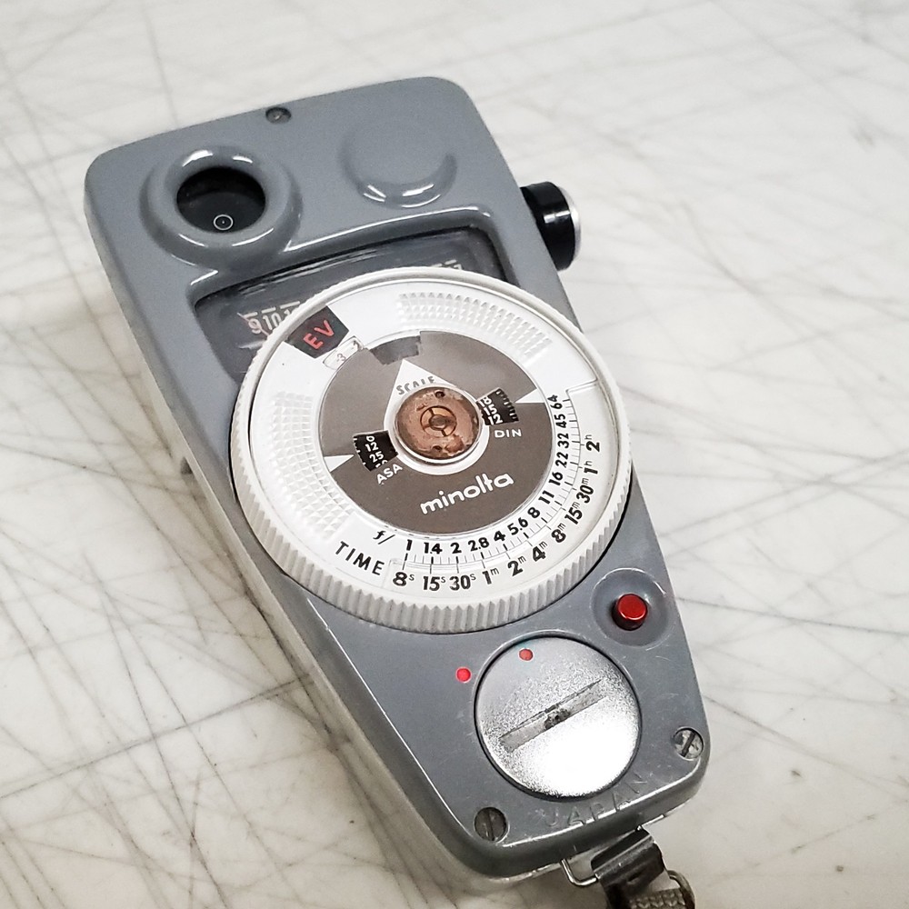 MINOLTA VIEW METER 9 ANALOG LIGHT METER JAPAN