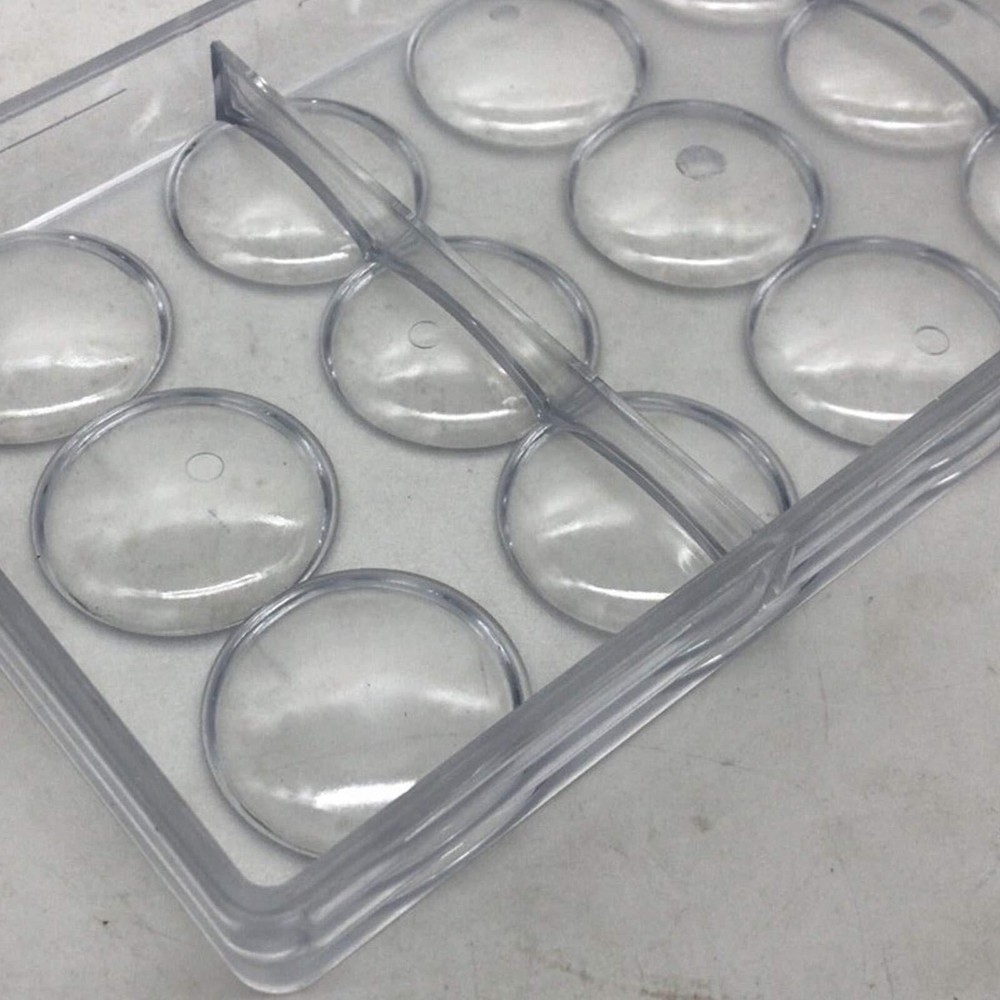 Oblate Chocolate Mold Volcanic Polycarbonate Candy Forms Baking Tool