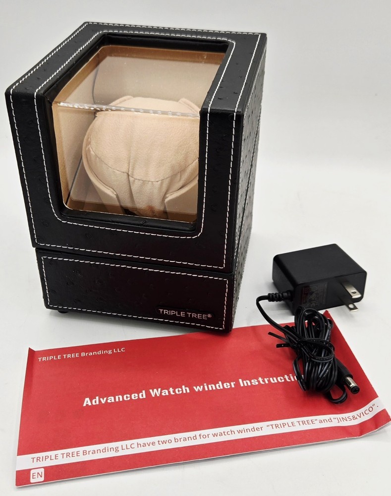 TRIPLE TREE Single Watch Winder For Automatic Watches
