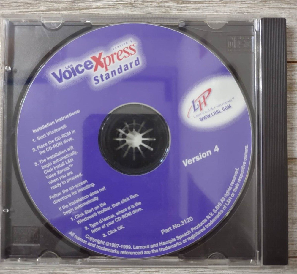 Voice Xpress Standard PC Software Version 4