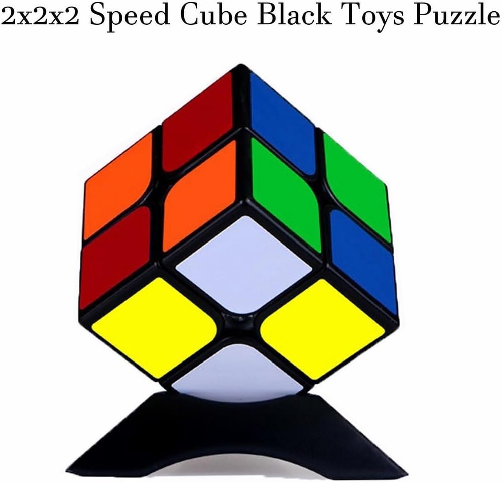 2x2x2 Puzzle Cube, Black