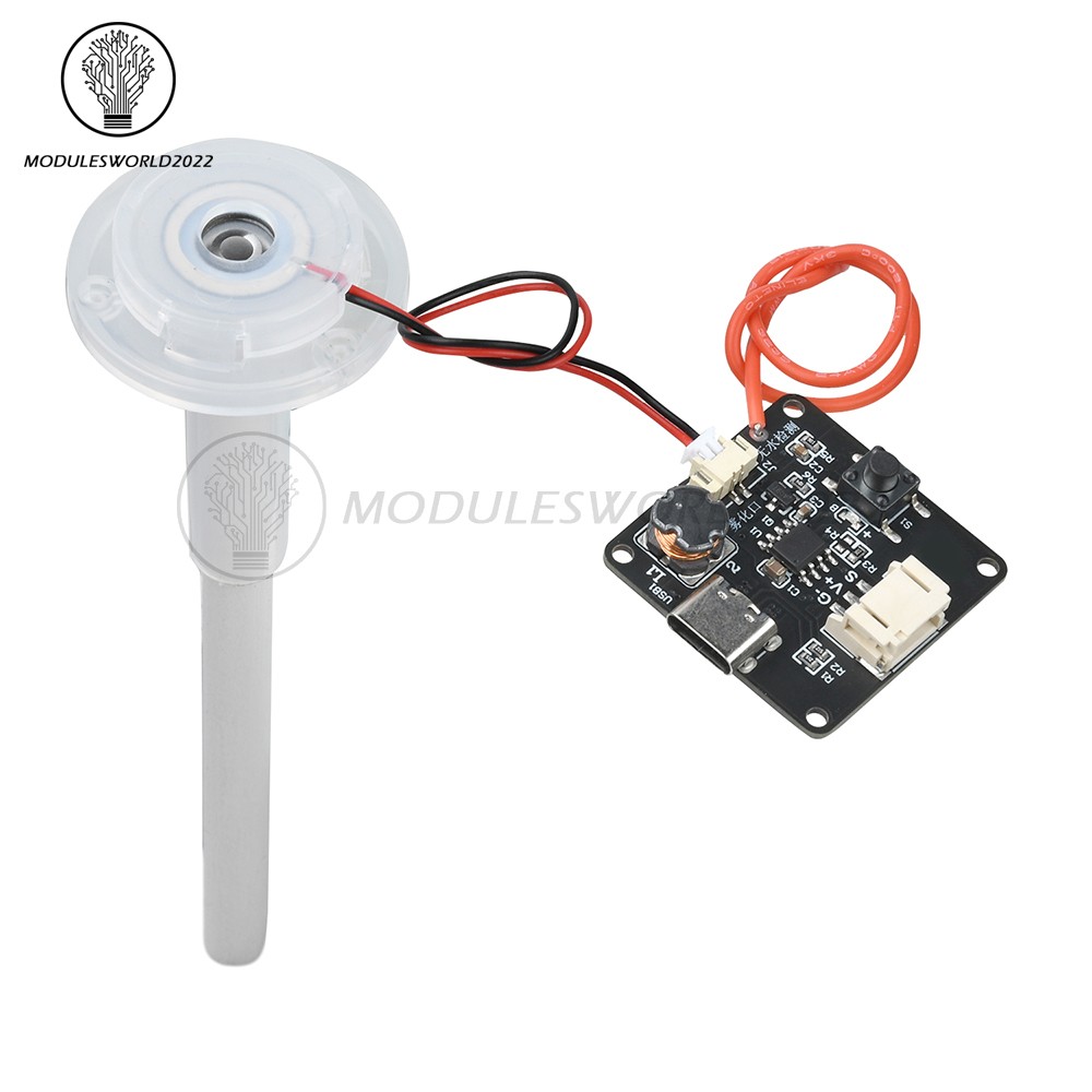 Type-C USB Mini Humidifier DIY Kits Mist Maker and Driver Circuit Board Atomizer