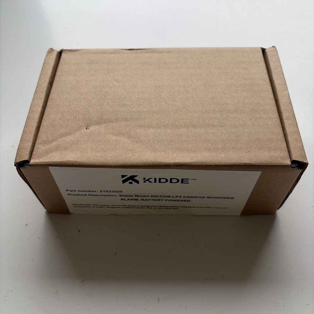Kidde Carbon Monoxide Detector, AA Battery Powered, Portable
