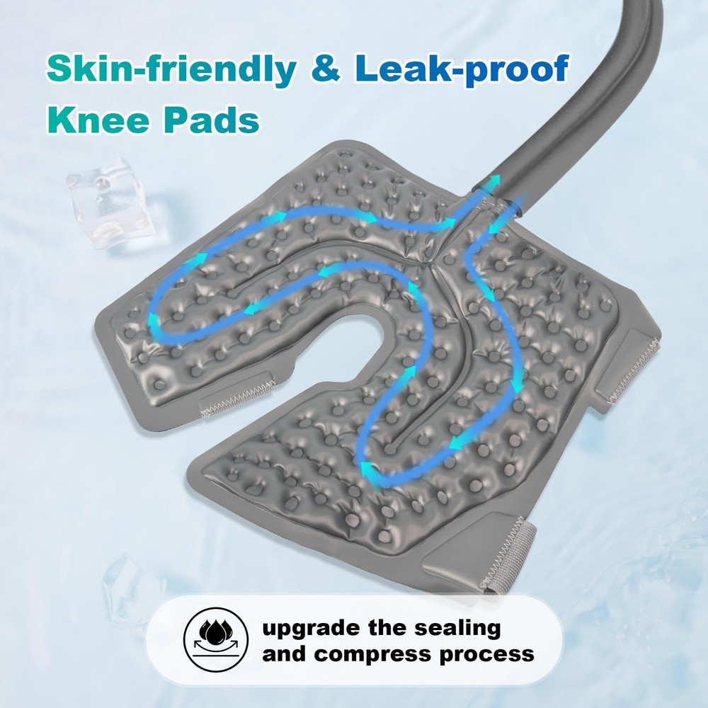 Ice Therapy Machine for Knee After Surgery, Cold Therapy Machine with 6 Timer...