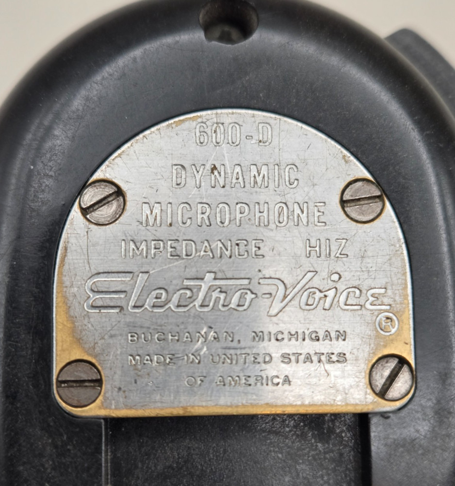 Electro Voice Dynamic Microphone 600D