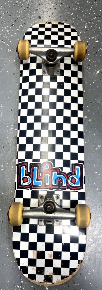 Blind Complete Skateboard 7.5" Checker Board CheckerBoard SOLID!