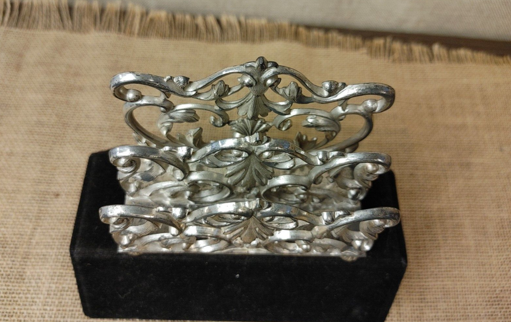 ANTIQUE SIMPSON HALL & MILLER LETTER HOLDER