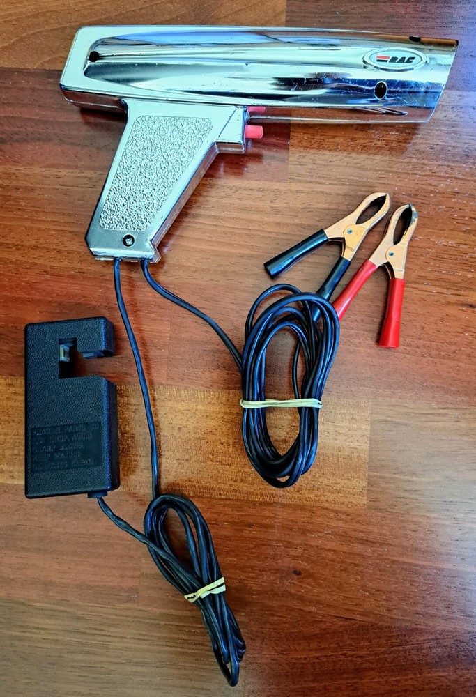 Vintage RAC DC Power Timing Light and Remote Starter Switch