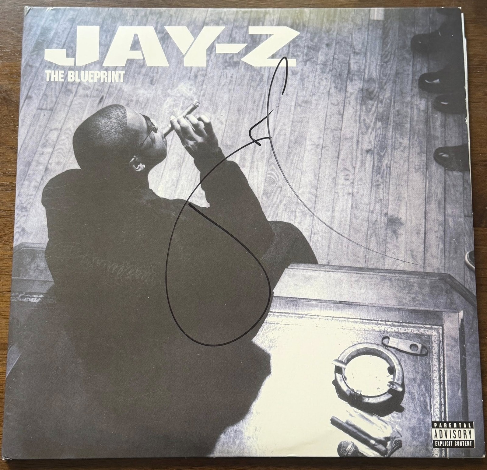 Jay-Z Signed Autographed The Blueprint VINYL LP JSA LOA