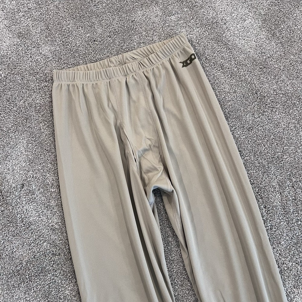 XGO 1st Layer Defense Lightweight Long Pants Base Layer Desert Sand Size Medium