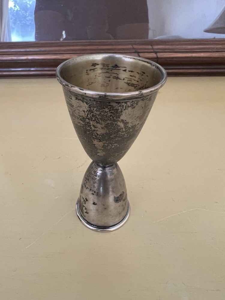 Napier Sterling Double Spirits jigger Measure