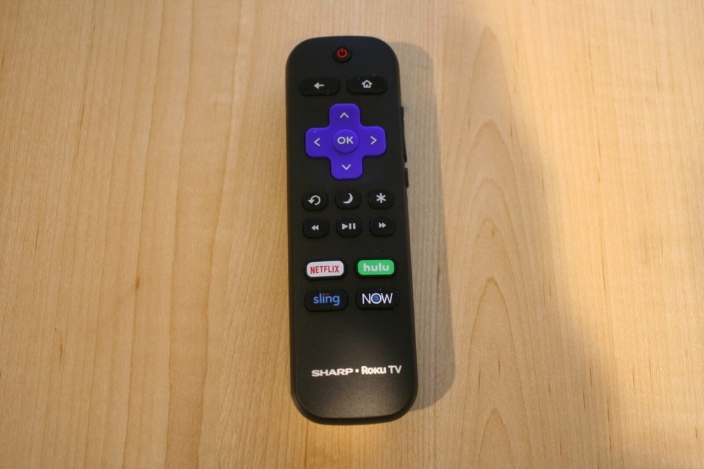 Genuine Sharp LC-RCRUS-20 Roku TV Remote Control