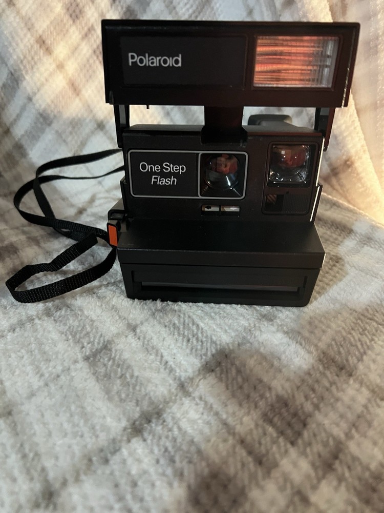 Polaroid One Step Flash Camera