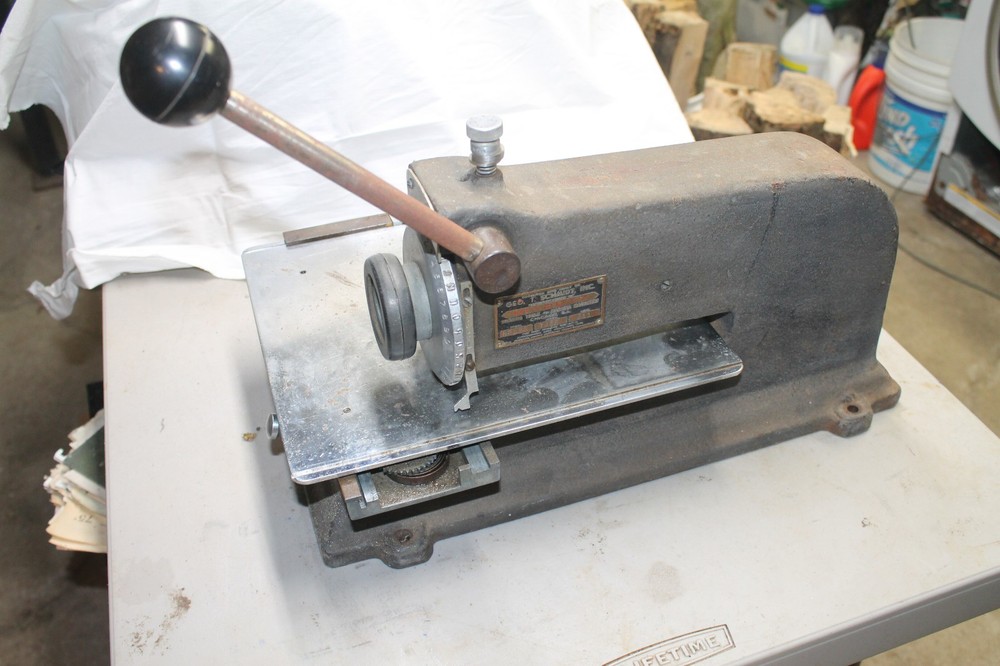 Geo T Schmidt NPDP6 Marking Machine - Working - READ description