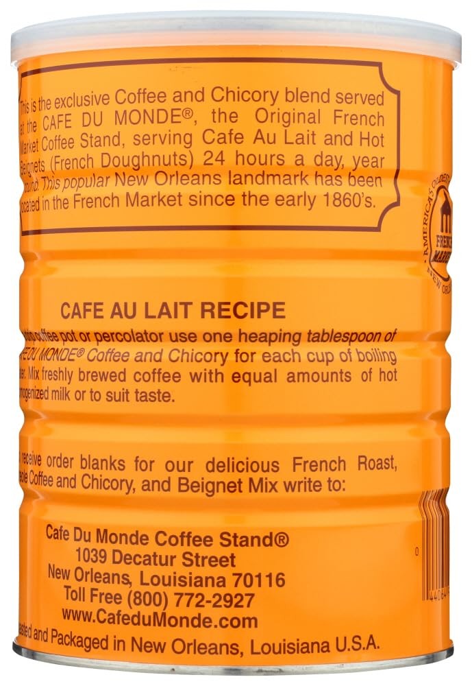 Coffee Chicory, 15 Ounce Ground