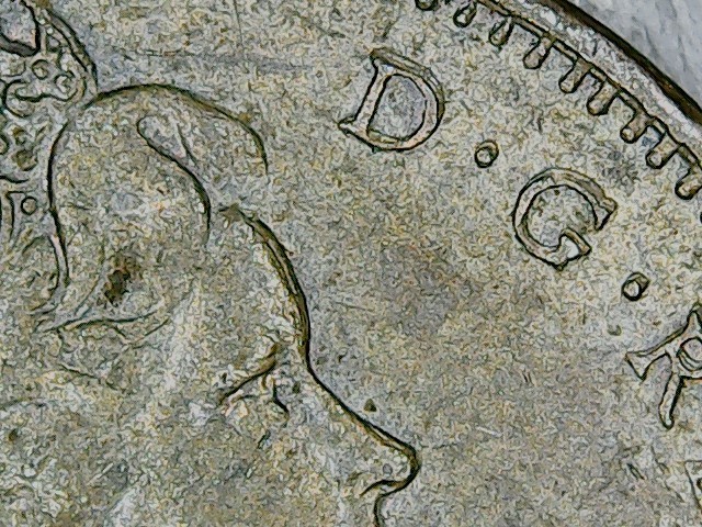 l969 Canadian Cent, double Obverse.