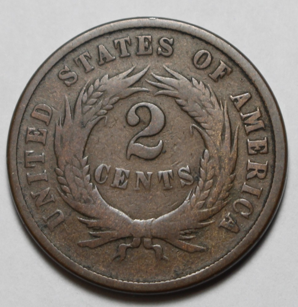 1871 Two Cent Piece PH438