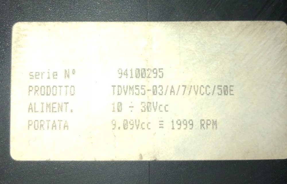 Deutz TBD 604B V12 / TBD 620 V12 Engine Instrument Control Panel