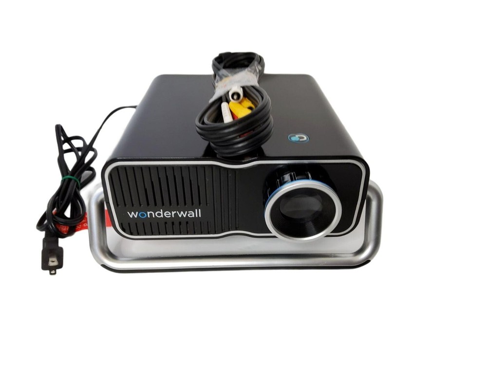 Vintage Mechsource Wonderwall Discovery Projector With Cables.