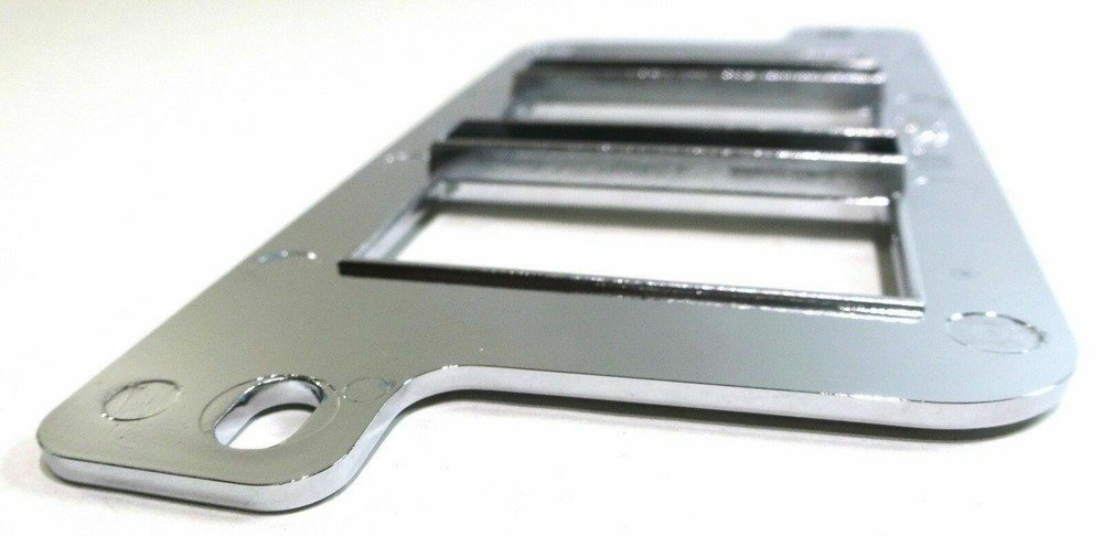 rocker switch panel bottom left side chrome plastic Freightliner Century 3 hole