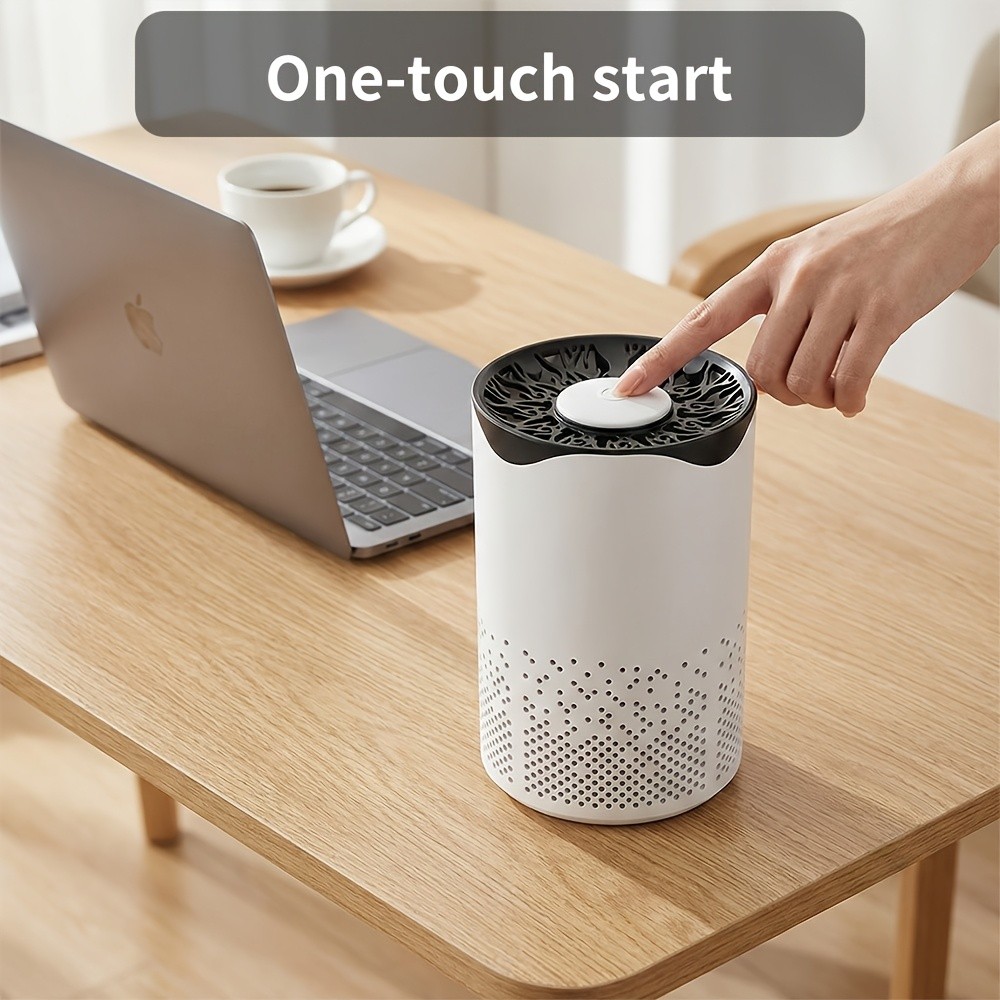 MDHAND Air Purifier for Home Room Desktop
