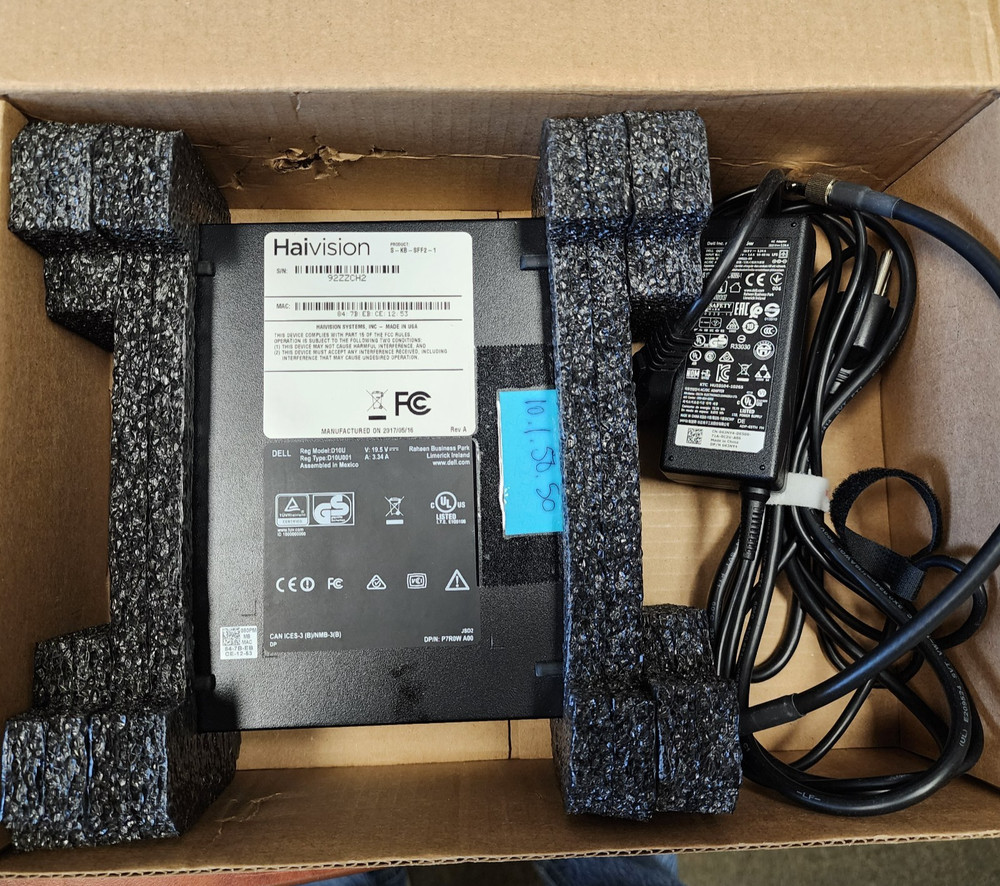 Haivision KB Mini 2 H.264 & HEVC SD/HD Encoding/Transcoding Appliance Encoder