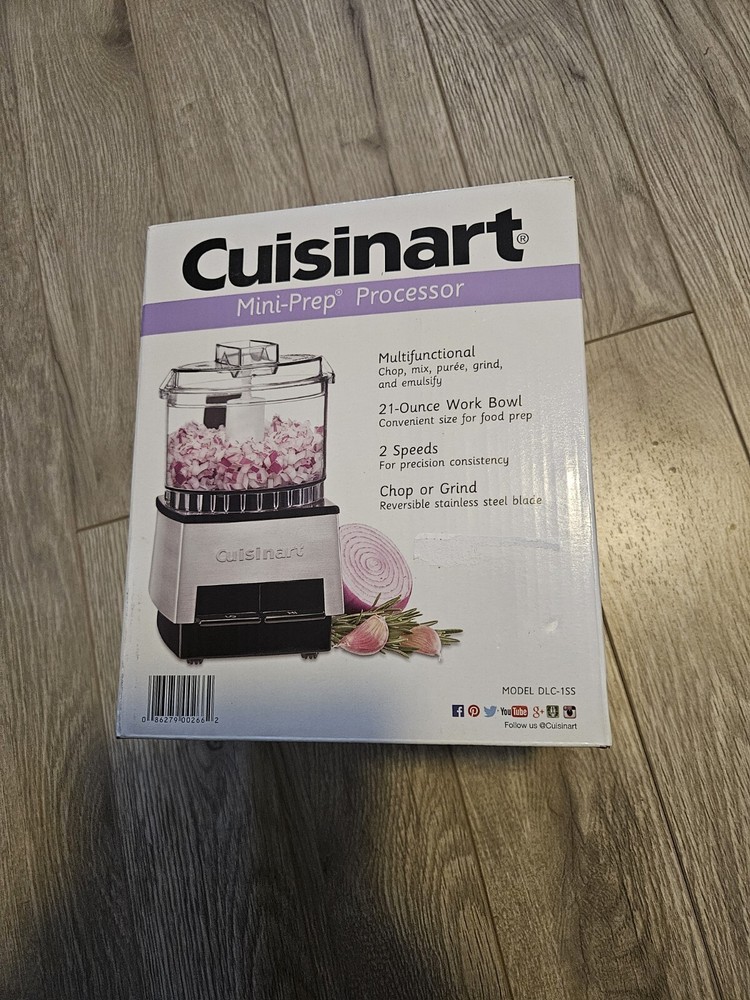 Cuisinart Mini PREP Food Processor Custom, 2.63 Cup, Silver