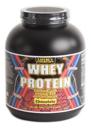 Nature's Research Whey Protein (5lb) Chocolate