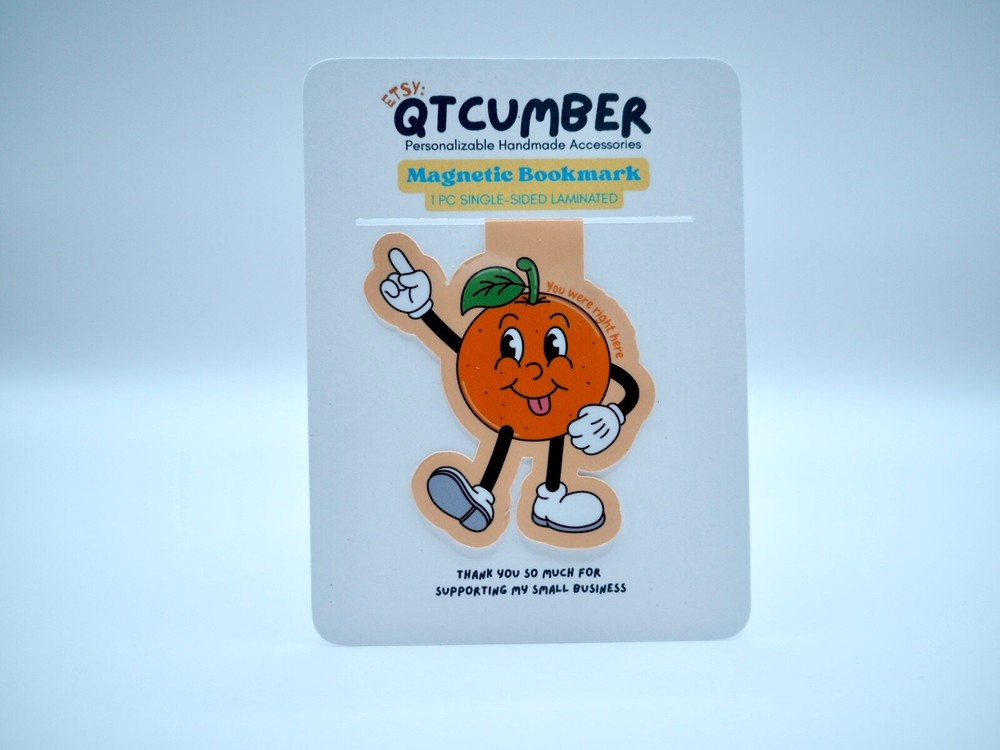 Fruits series magnetic bookmarks (3)