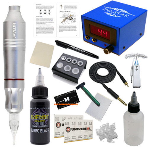 Javelin Wireless Tattoo Pen Starter Kit - 53 Piece Set