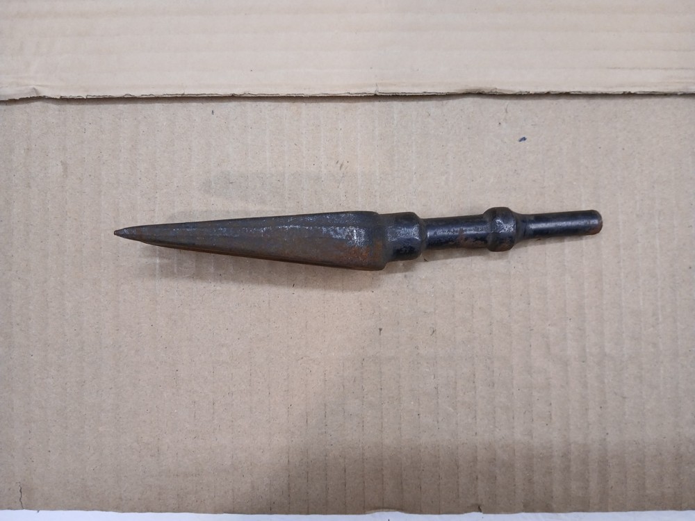 Unbranded Vintage Forked Jack Hammer Bit? 7-1/4" Long Pre-Owned
