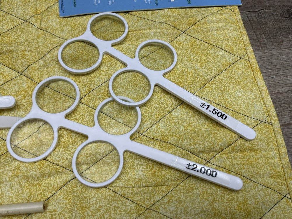 Vertex Distance Conversion Chart and Trial Lenses Lens Set