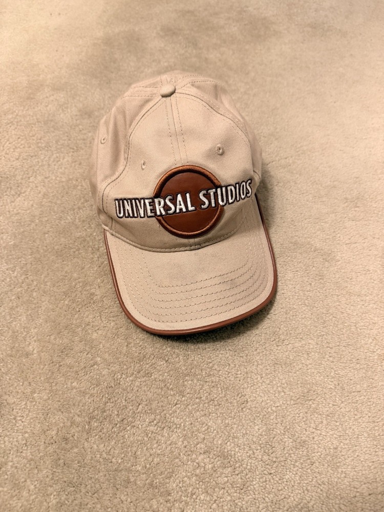 Universal Studios Beige Baseball Cap Hat Promotional Souvenir