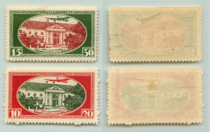 Latvia 🇱🇻 1930 SC CB1-CB2 mint . e4150