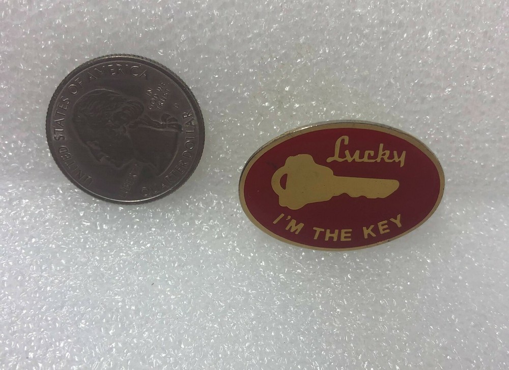 Lucky I'm The Key Pin