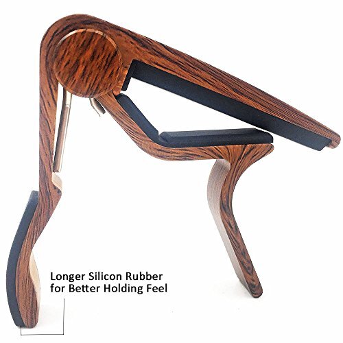 Classical Flat Guitar Capo for Nylon String Guitars Flat Capo Rosewood