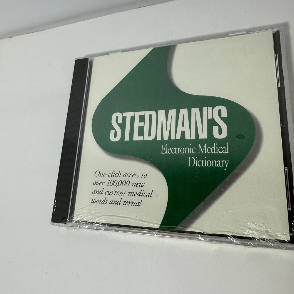 Stedman’s Electronic Dictionary 1996 Software Brand New Sealed