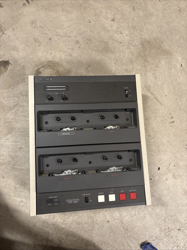 Sony CCP-1300RF/D Cassette Reformatter / Duplicator