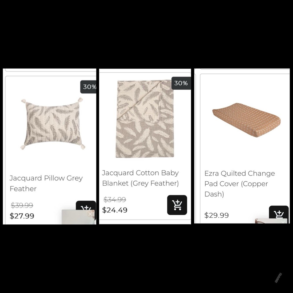 Crane Baby Nursery Bedding & Decor Bundle