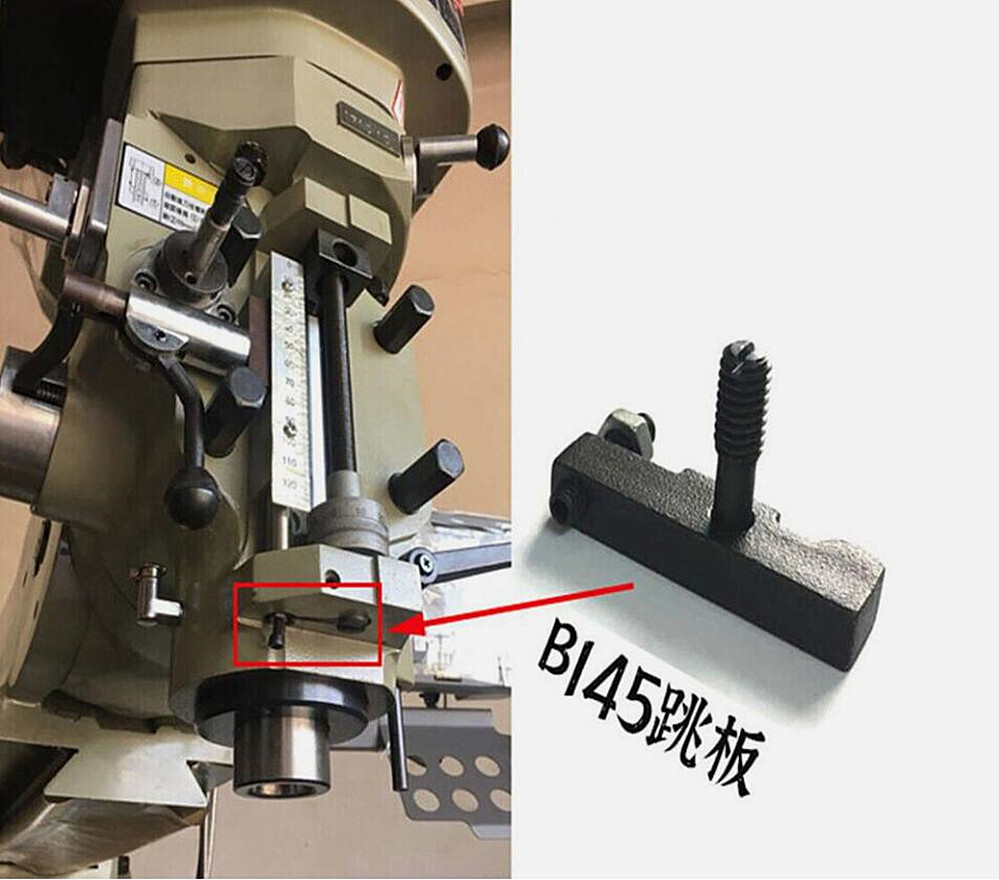 Milling Machine Feed Stop Springboard Transmission Key Mill Part B143+B144+B145