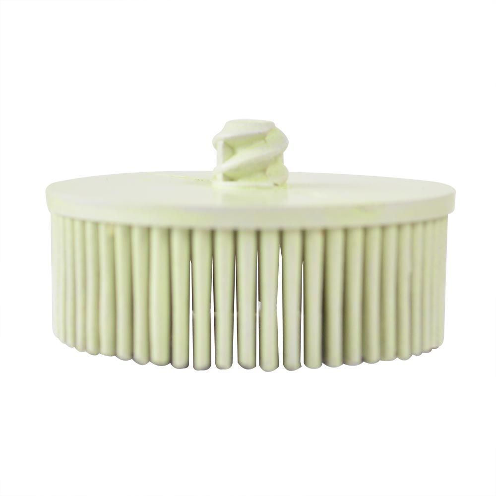 BD2120 Bristle Disc, Grade 120, Diameter 2 Inch - White Color